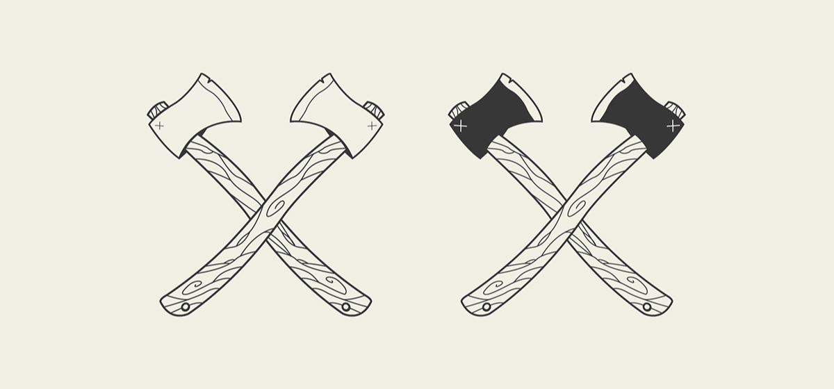 Axe Illustration
